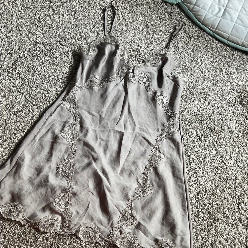 Victoria’s Secret Lace Trim Slip Dress